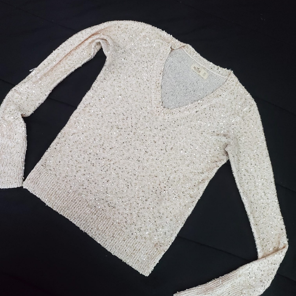 Cream Sweater top